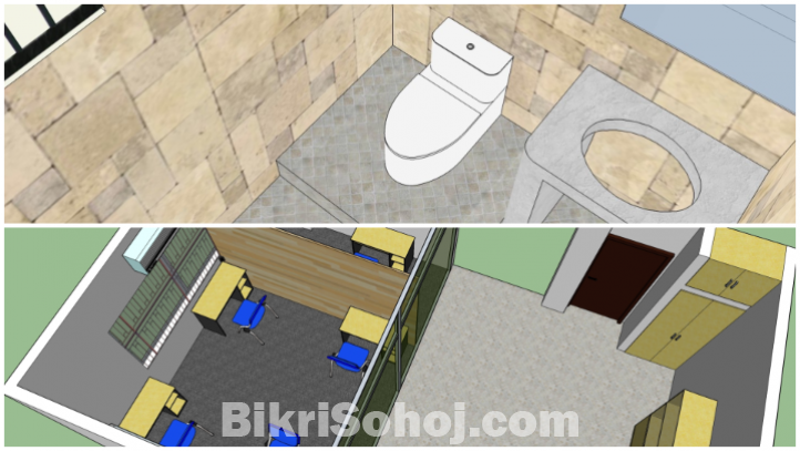 2D & 3D Design সেবা - বাড়ি, দোকান, অফিস ও প্রোডাক্ট ডিজাইন